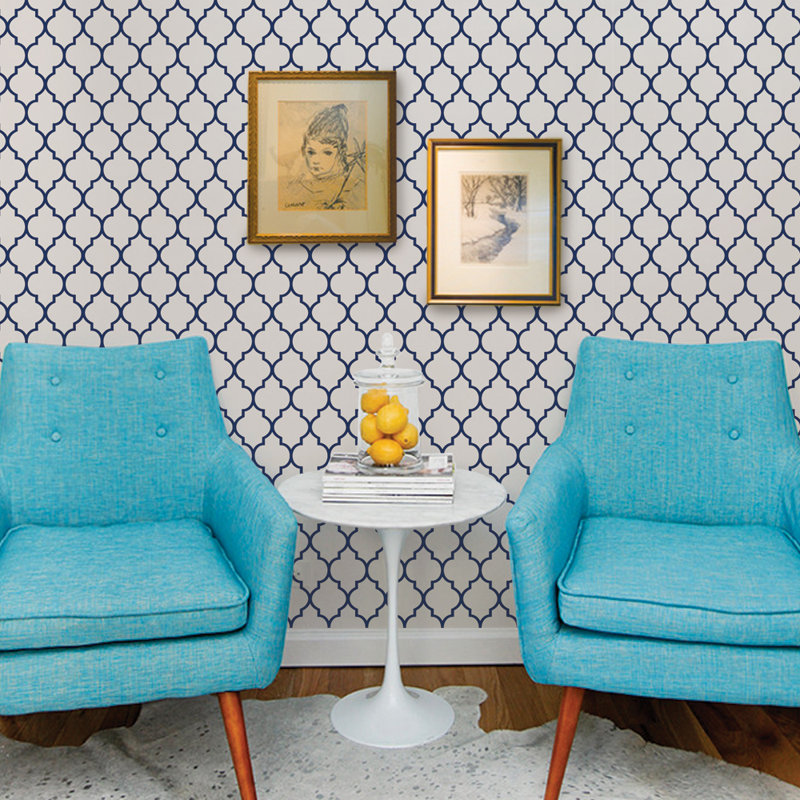 Alcott Hill® Harkins Peel & Stick Geometric Wallpaper & Reviews Wayfair